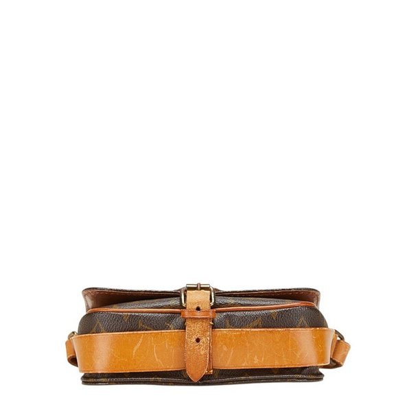 LOUIS VUITTON Brown Monogram Leather Shoulder Bag - Picture 3 of 12